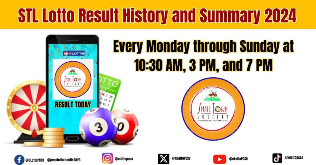 STL Lotto Result History and Summary 2024