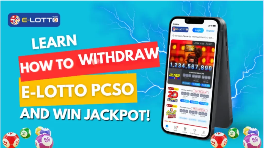 How to Withdraw PCSO E Lotto App