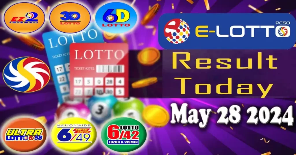 E Lotto Result May 28 2024